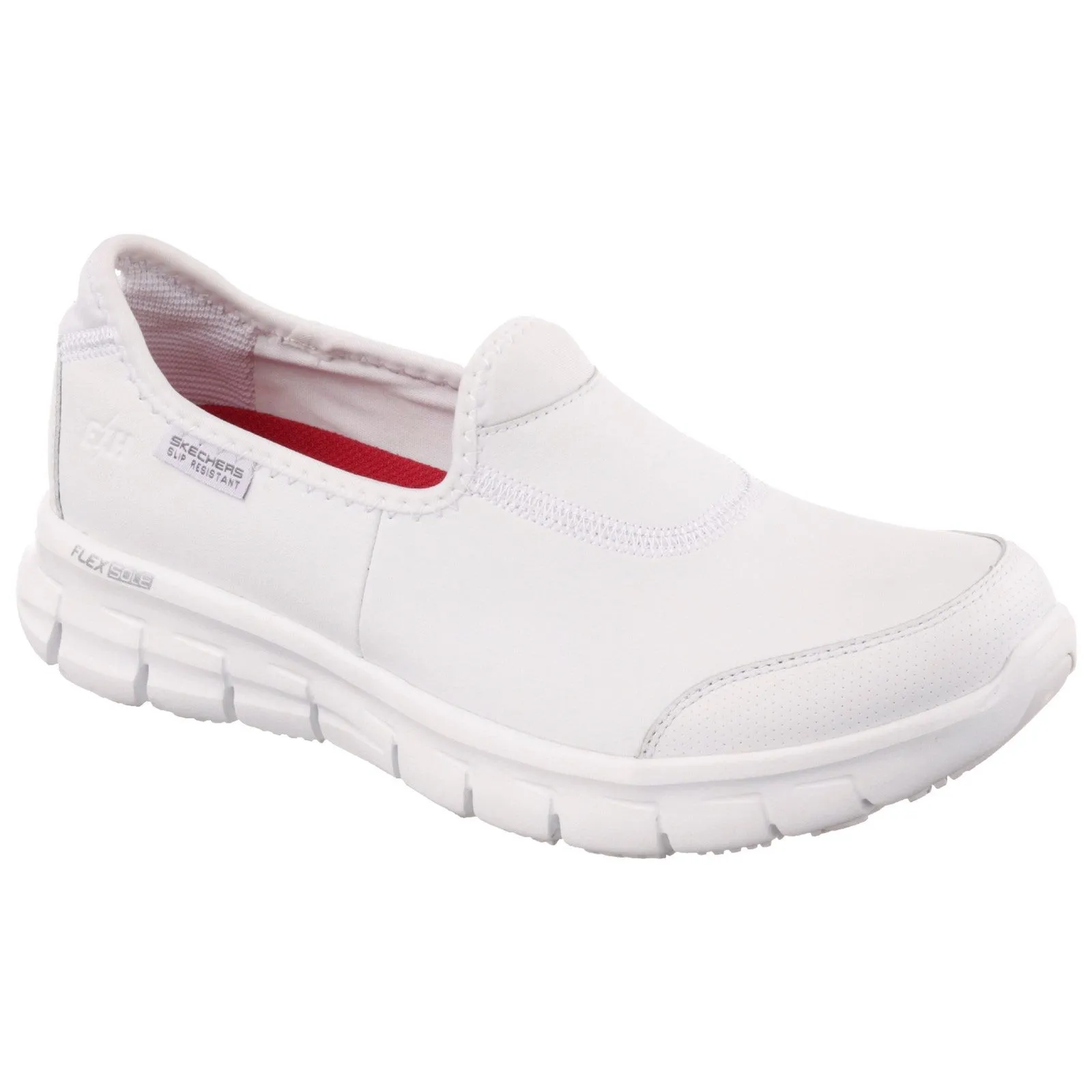 Skechers Workwear Sure Track Slip Resistant Occupational Shoe OB White