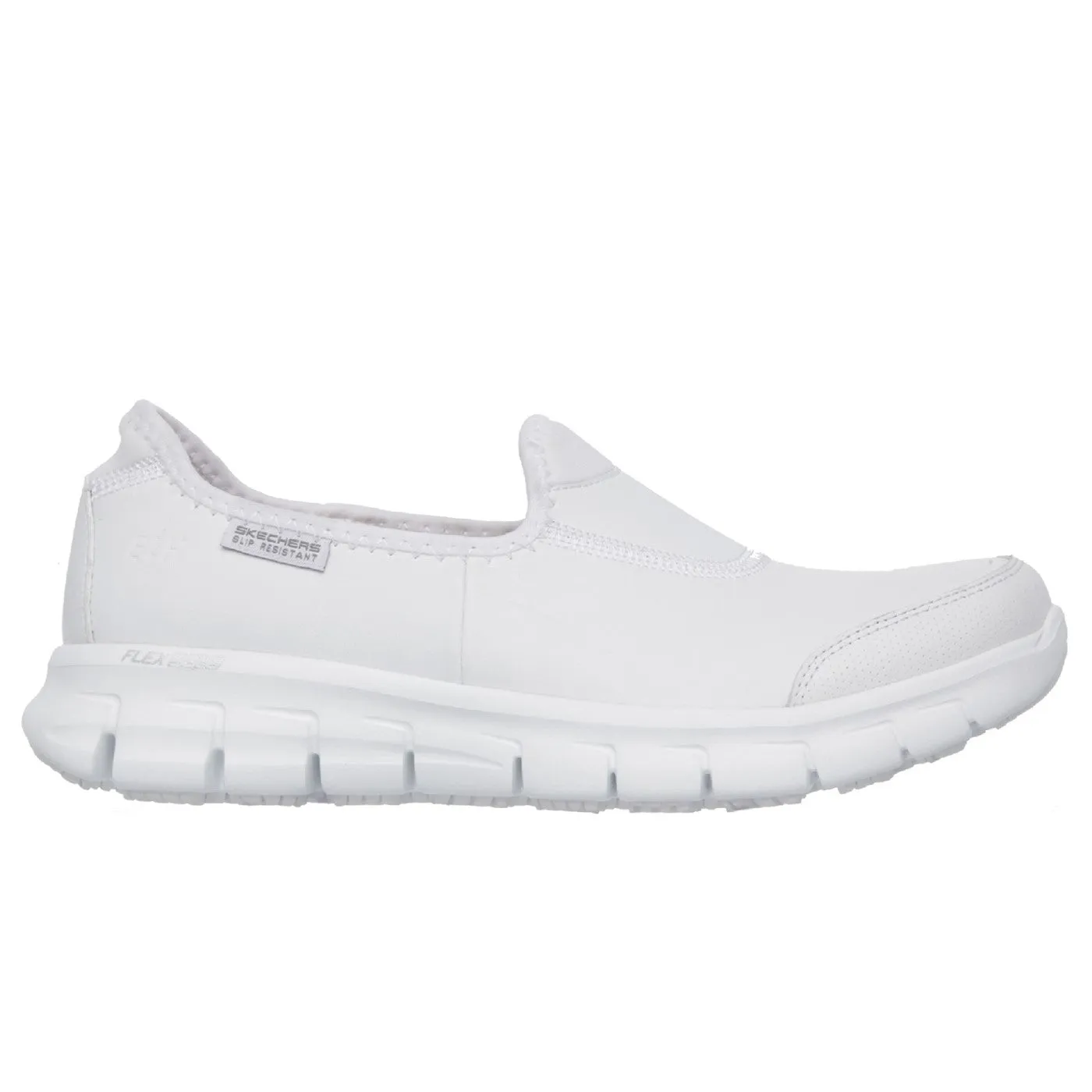 Skechers Workwear Sure Track Slip Resistant Occupational Shoe OB White