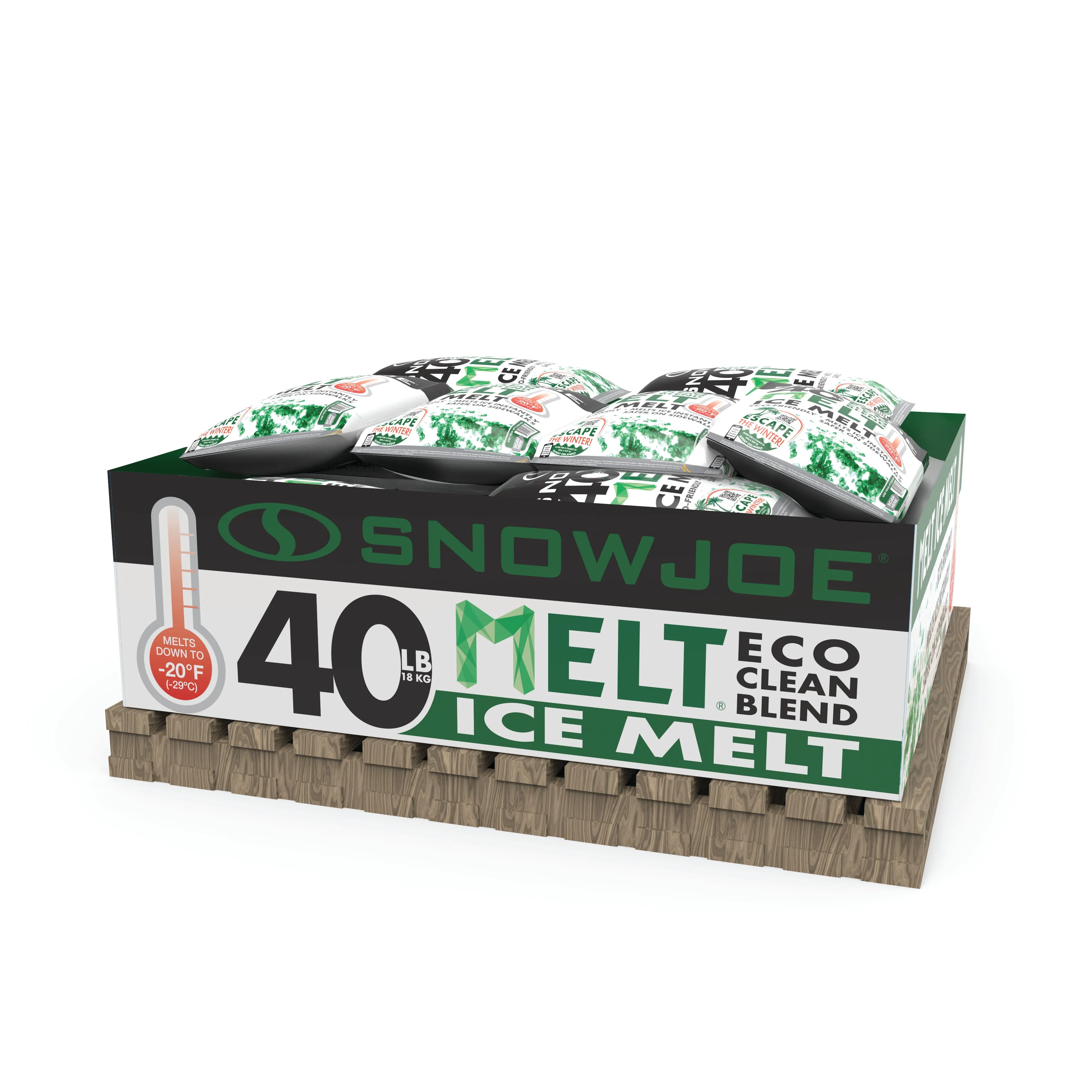 Snow Joe MELT40ECO Eco Clean Ice Melt | 40-Lbs