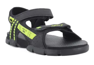 Sparx Child's Sandals, Black N. Green, 1 Kids Uk, SS0126CBKGN0001