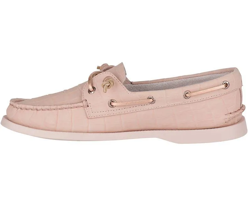 Sperry Women's A/O Vida Croc Nubuck Boat Shoes