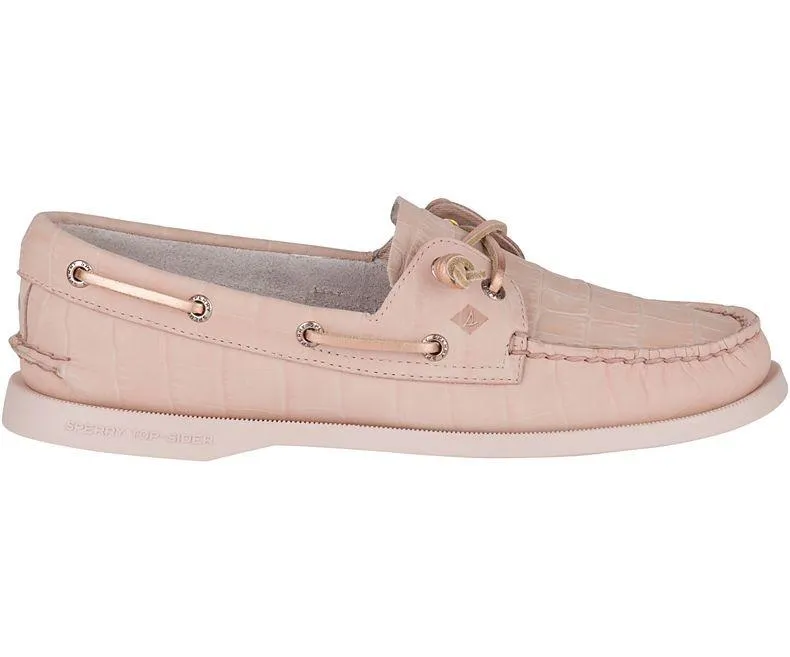 Sperry Women's A/O Vida Croc Nubuck Boat Shoes