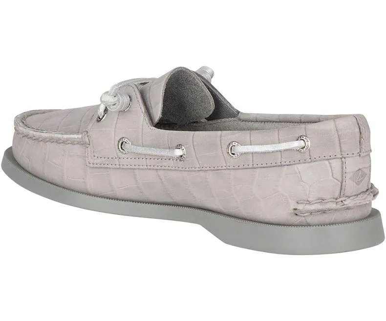 Sperry Women's A/O Vida Croc Nubuck Boat Shoes