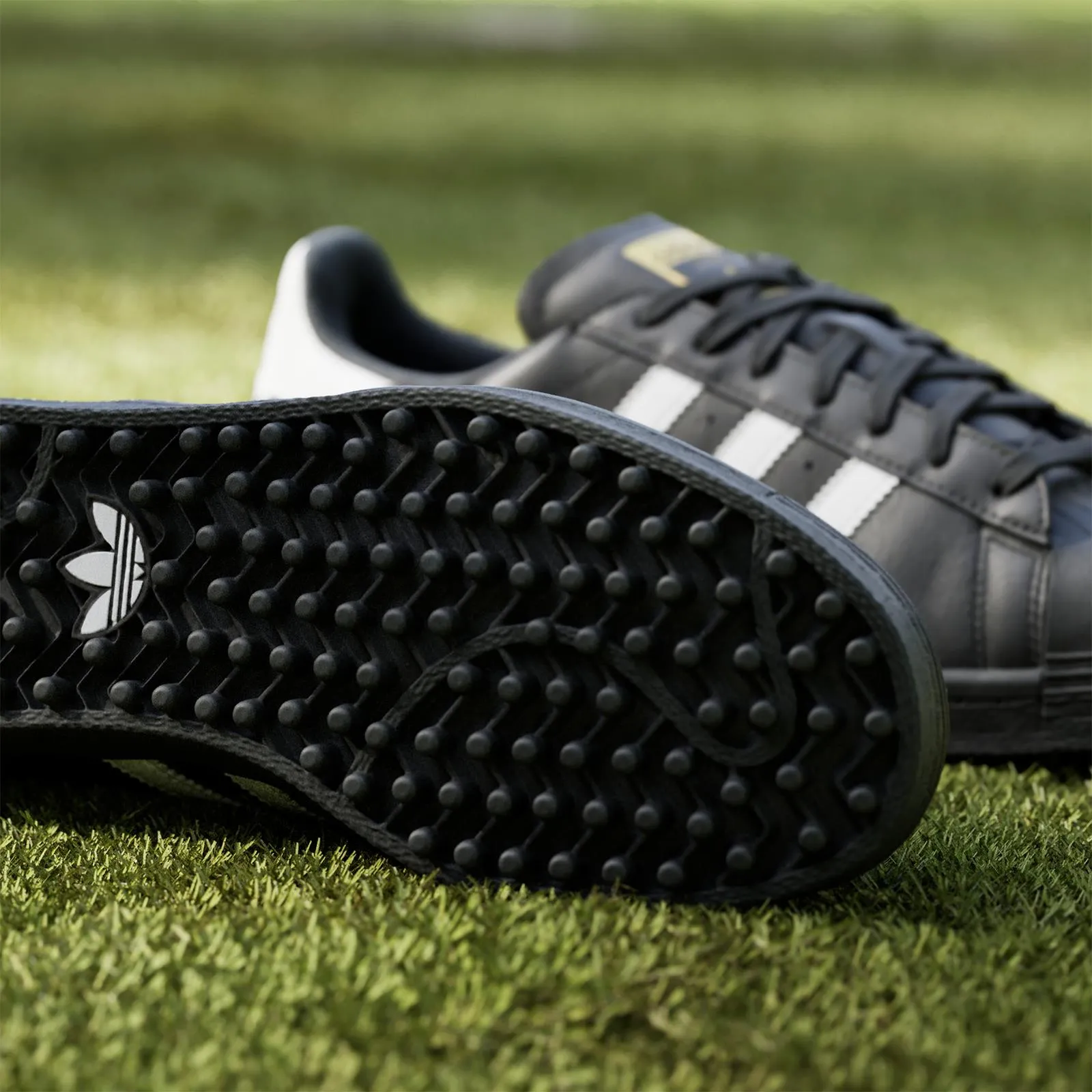 Superstar Spikeless Golf Shoes Black/White - 2025