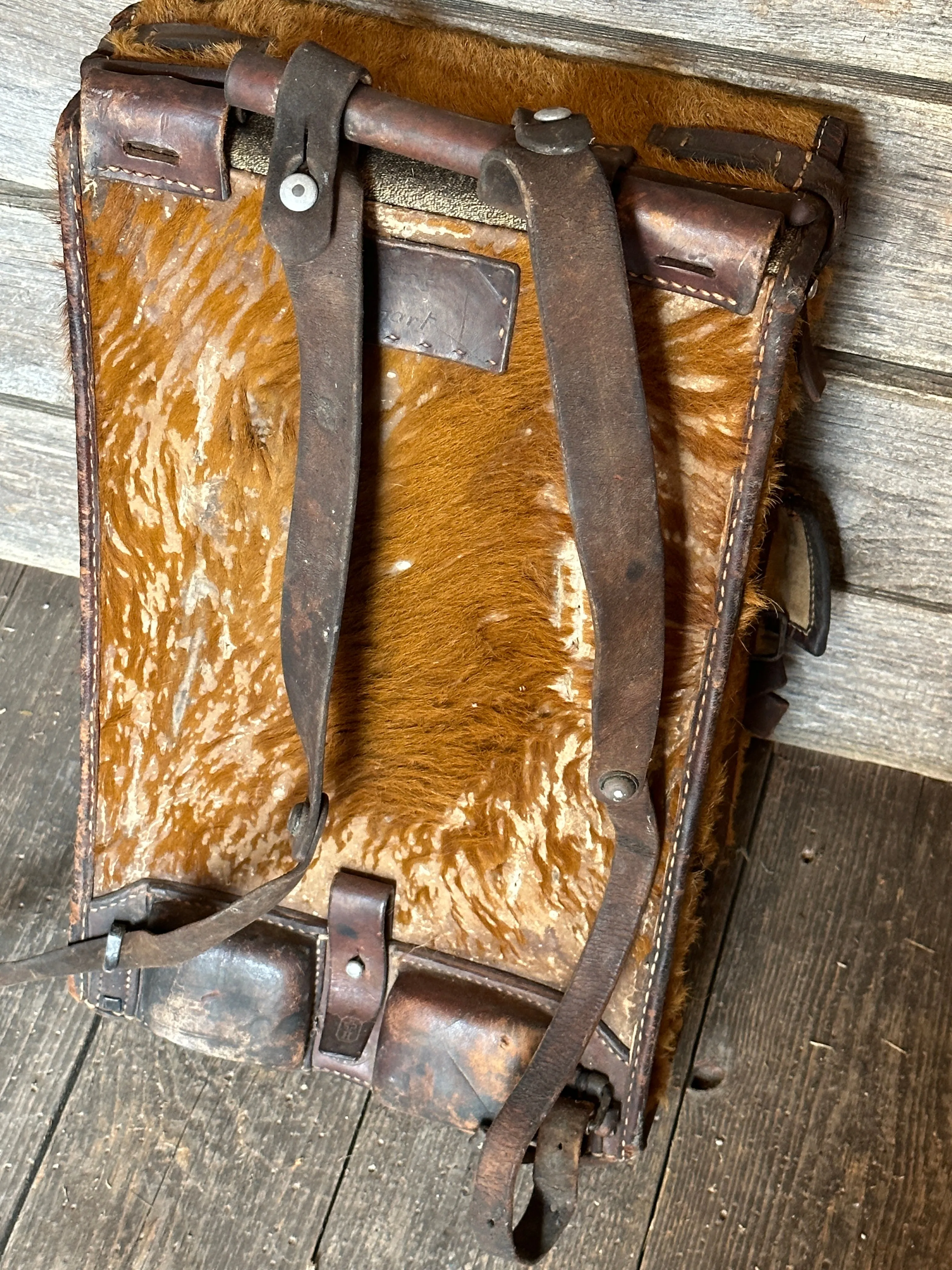 Swiss Cowhide Backpack