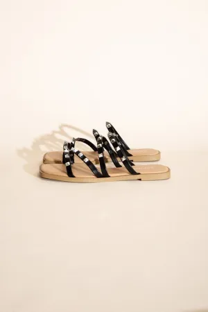 TEMIRA Stud Flat Slides