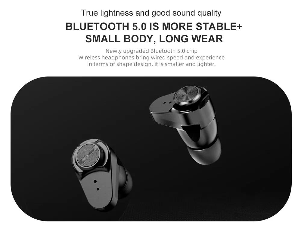 Touch Screen Earphones Sport Smartwatch