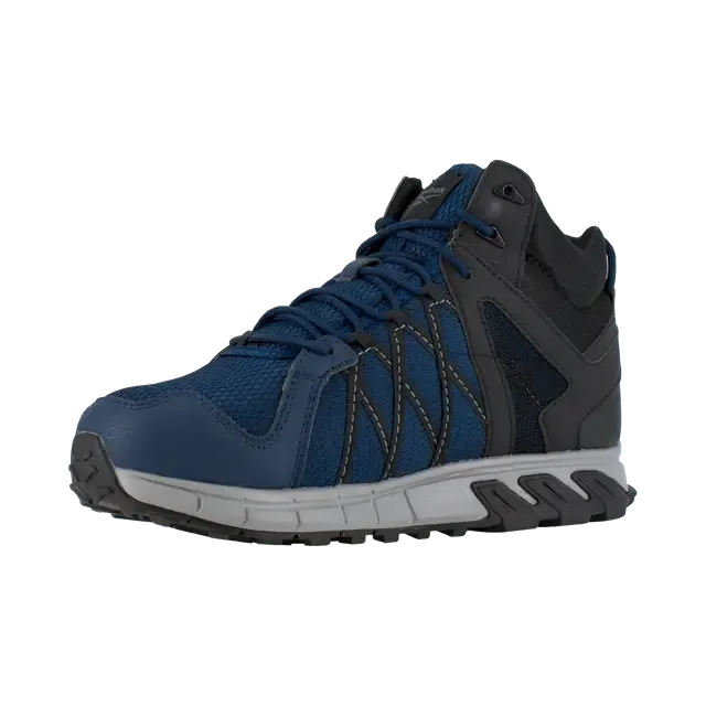 Trailgrip Alloy-Toe Athletic Work Boot Navy/Black