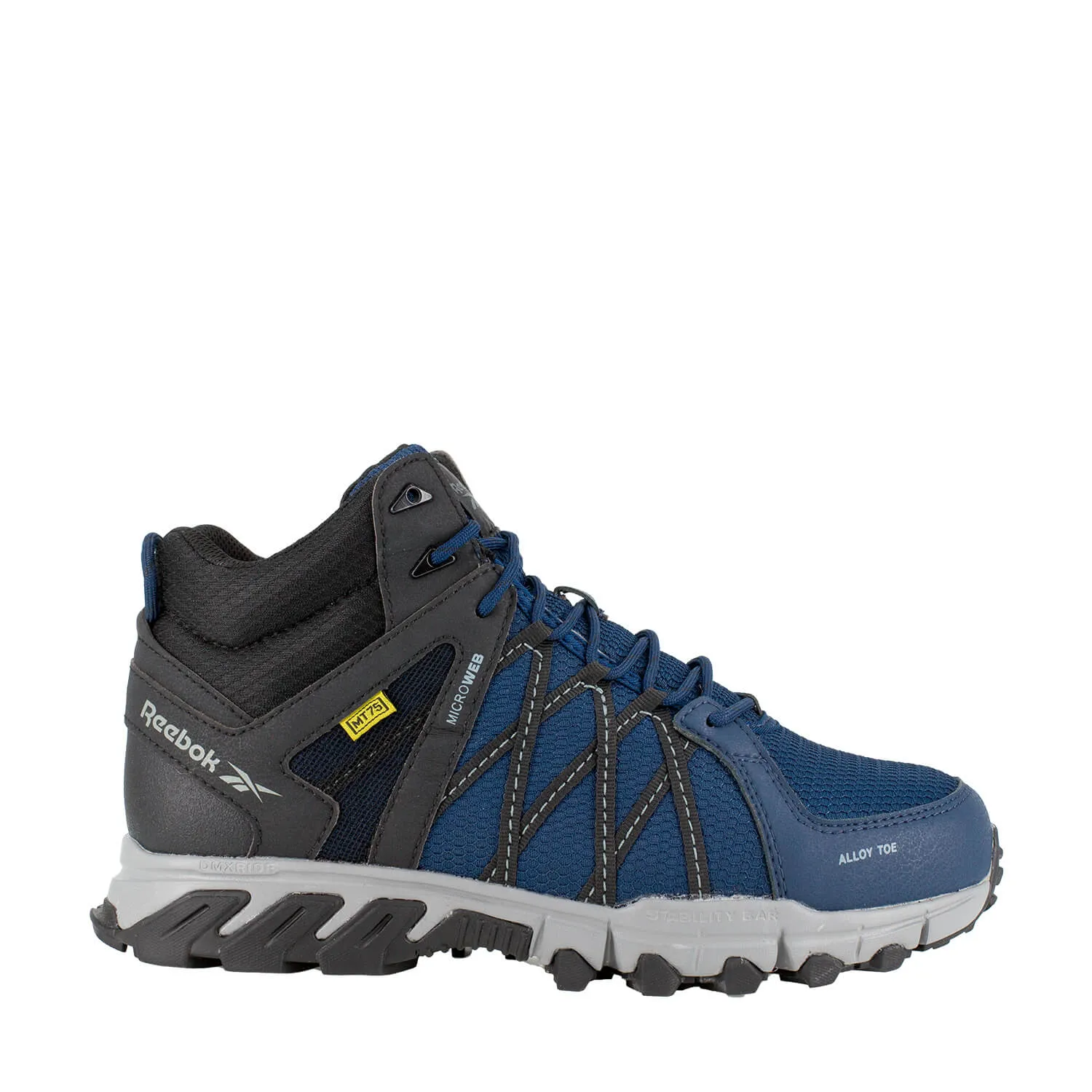 Trailgrip Alloy-Toe Athletic Work Boot Navy/Black