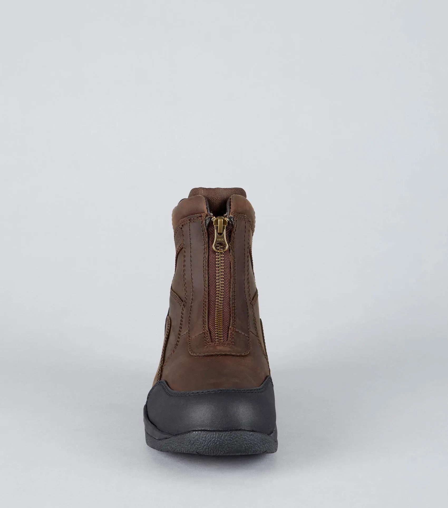 Vinci Waterproof Zip Front Boot Brown