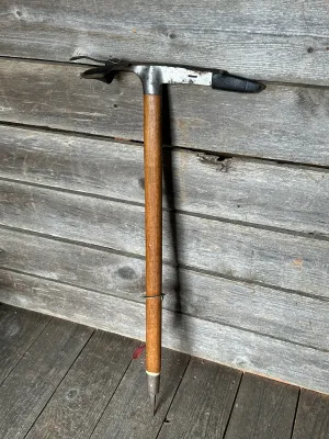 Vintage Italian Military Mountaineering Ice Axe - Grivel