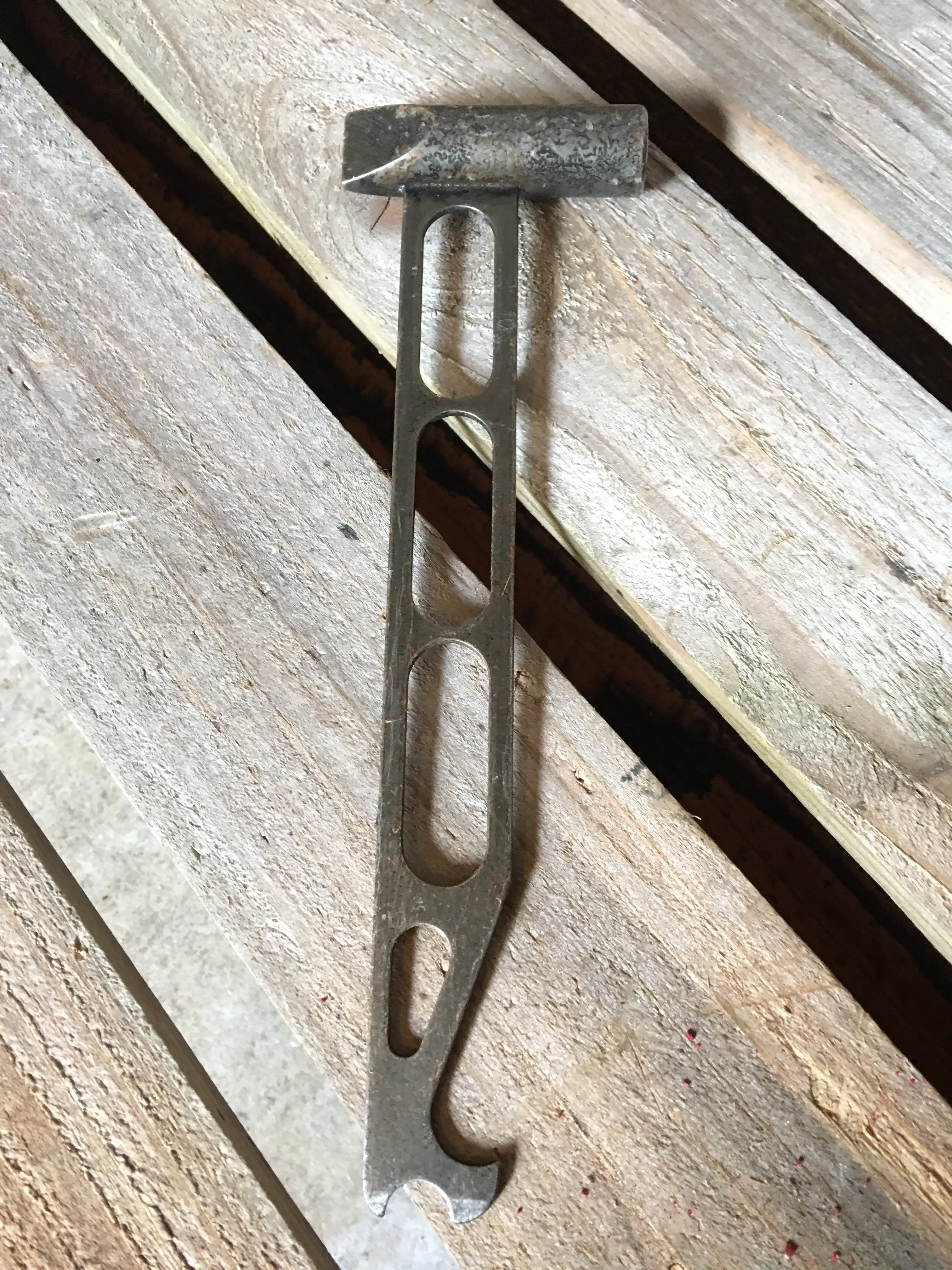 Vintage Salewa Compact Mini Piton Hammer and Climbing Tool