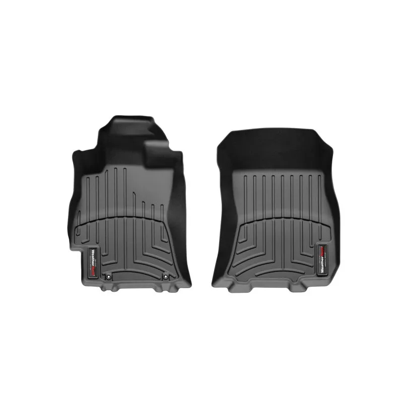 WeatherTech FloorLiners - Front - Black - Subaru Legacy 2010-13