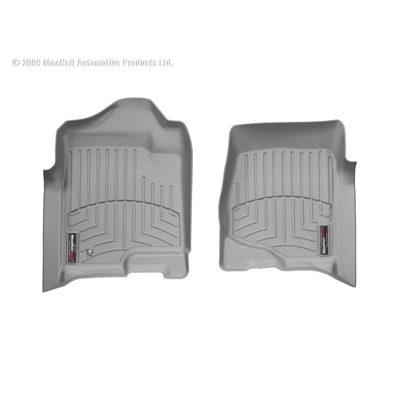 WeatherTech FloorLiners - Front - Gray - GM Fullsize SUV/Truck 2007-13