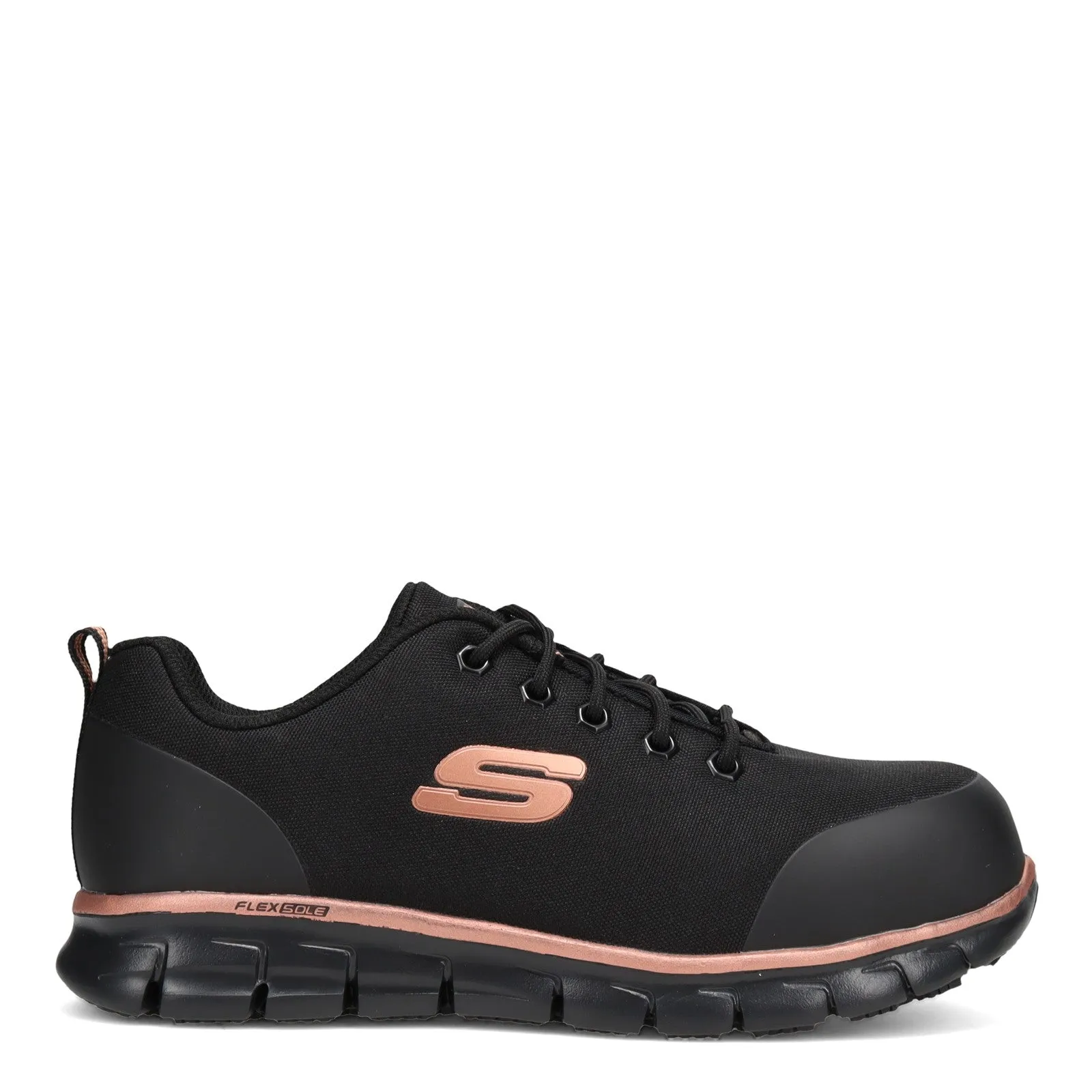 Women's Skechers Work, Sure Track - Chiton Alloy Toe Work Shoe