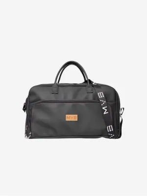 Xclusive Vegan PVC Duffle Bag | Black