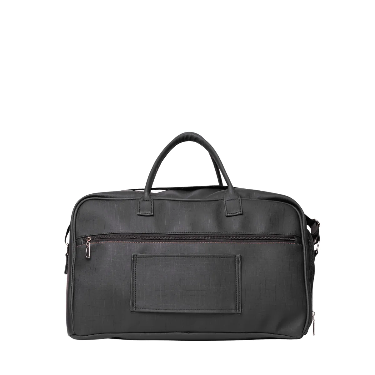 Xclusive Vegan PVC Duffle Bag | Black