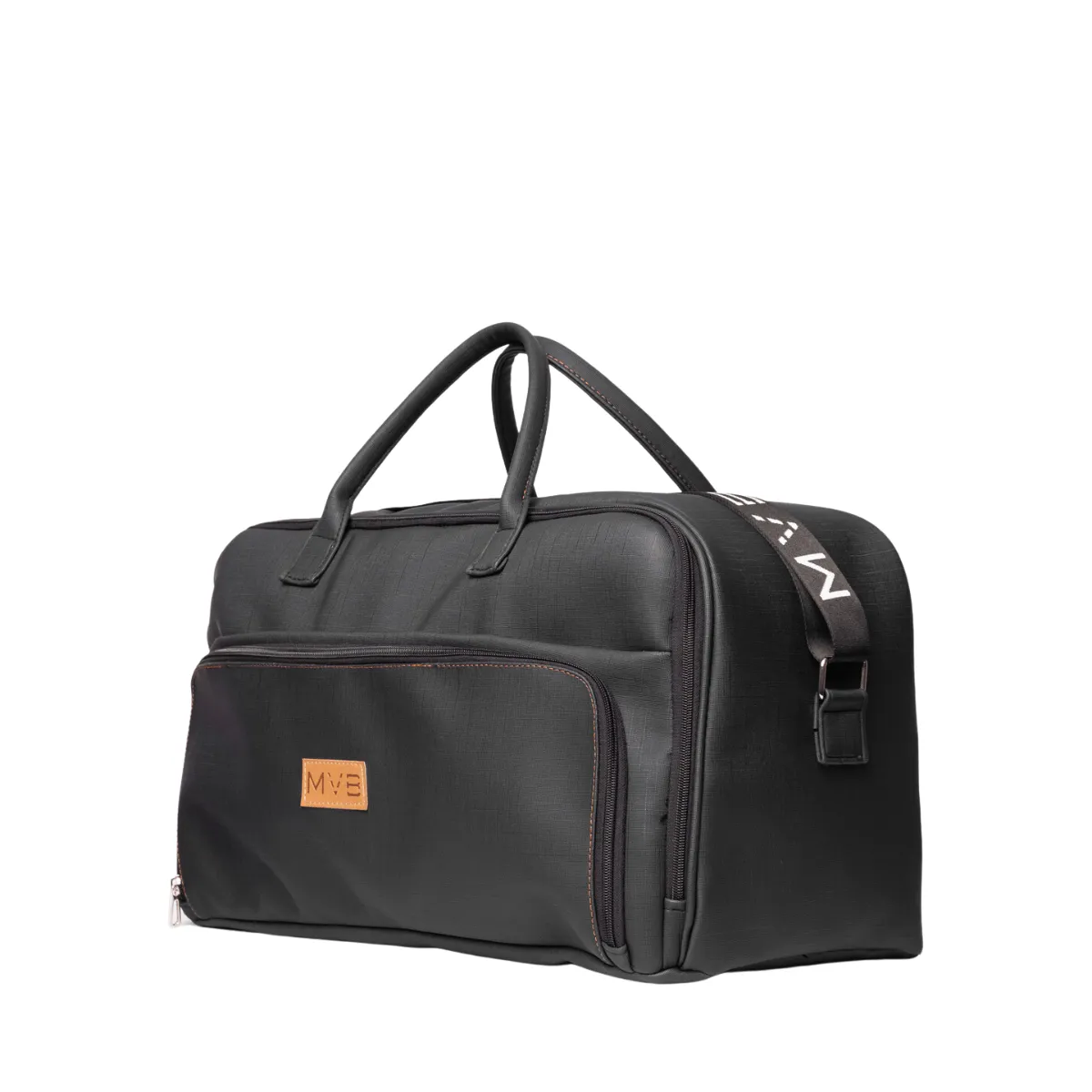 Xclusive Vegan PVC Duffle Bag | Black