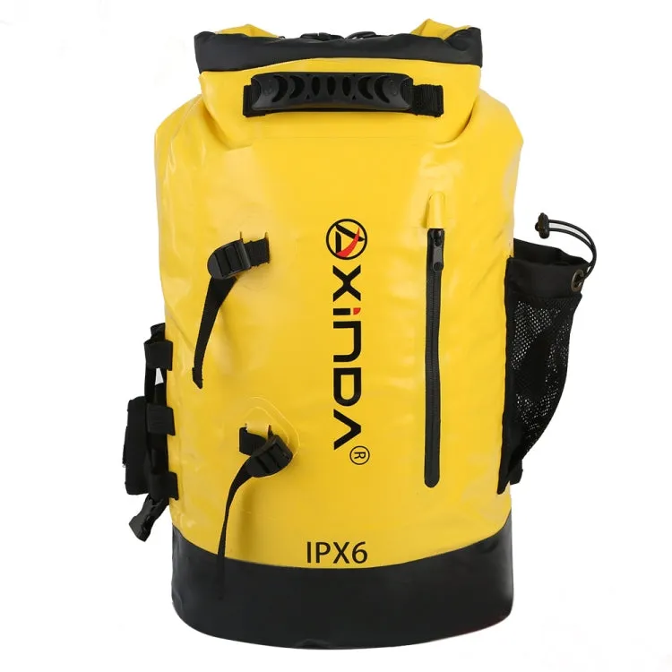 XINDA H-BAG03 30L Outdoor Waterproof Upstream Storage Shoulder Mountaineering Bag(Yellow)