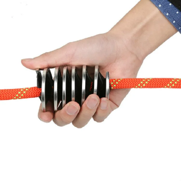 XINDA XD-Q9705 Outdoor Climbing Rope Brush Cleaning Brush Rope Cleaning Tool(Black)